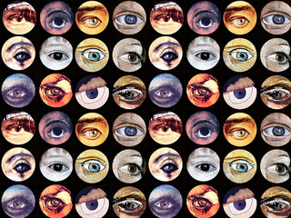 detalle obra en exposición.