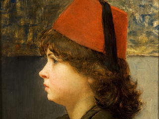 Detalle de obra de Alfredo Valenzuela Puelma