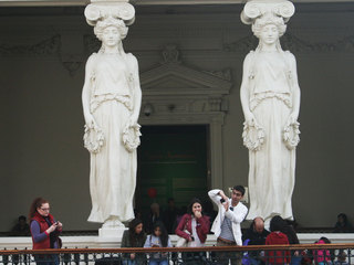 Visitantes en el día del Patrimonio