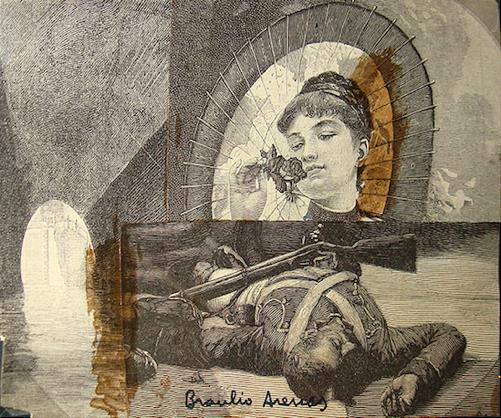Collage nº 3 (Mujer y soldado) Collage nº 3 (Mujer y soldado)
