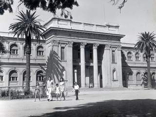 Museo Nacional de Historia Natural en 1970 (Imagen: Catálogo Fotografía Patrimonial, Museo Histórico Nacional).
