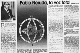 Pablo Neruda, la voz total (parte final) Pablo Neruda, la voz total (parte final)