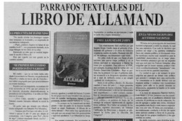 Párrafos textuales del libro de Allamand Párrafos textuales del libro de Allamand