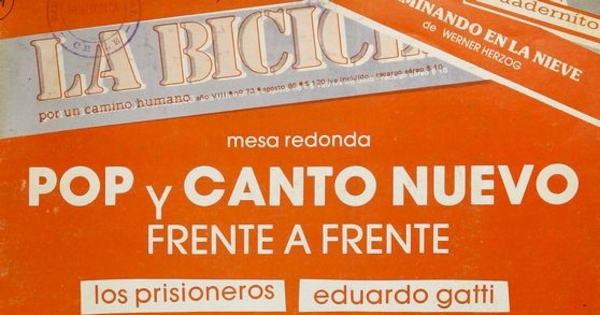 La Bicicleta: número 73, agosto de 1986