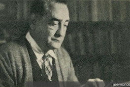 Hernán del Solar en su estudio