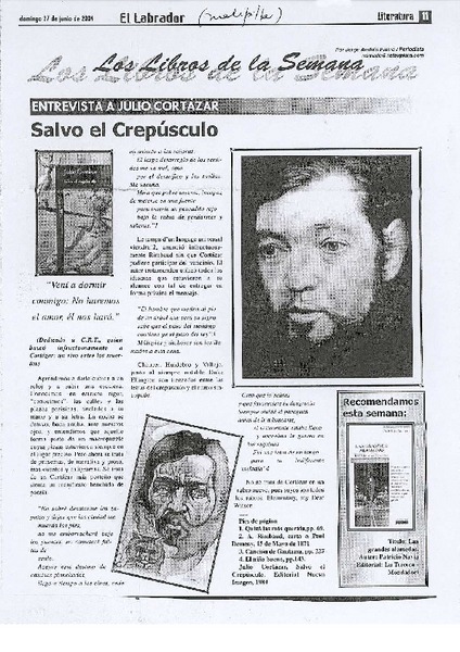 Entrevista a Julio Cortázar
