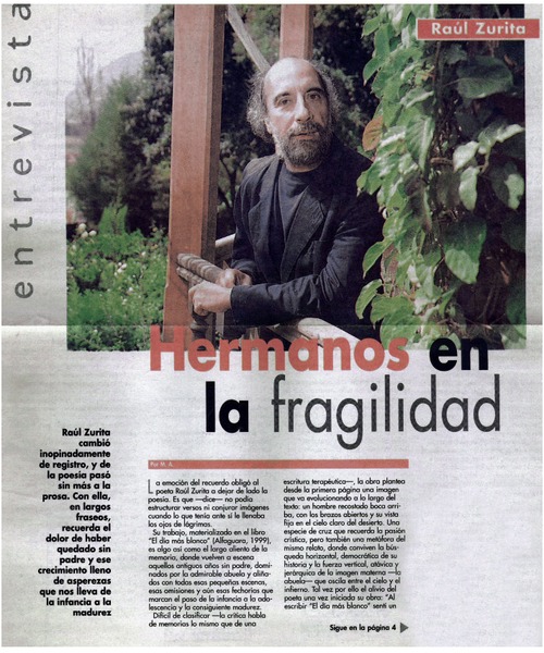 Hermanos en la fragilidad [entrevistas]