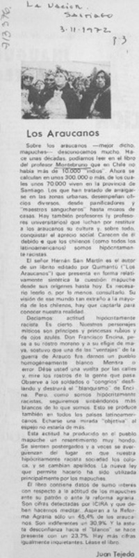 Los araucanos