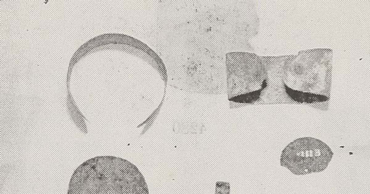 Objetos de cobre de la Cultura El Molle