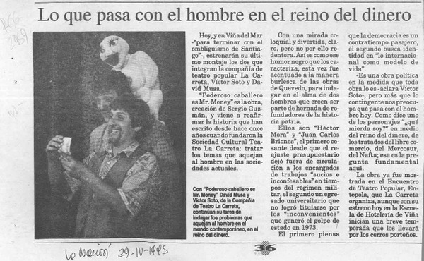 Lo que pasa con el hombre en el reino del dinero  [artículo].