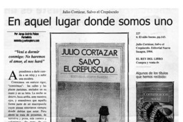 En aquel lugar donde somos uno