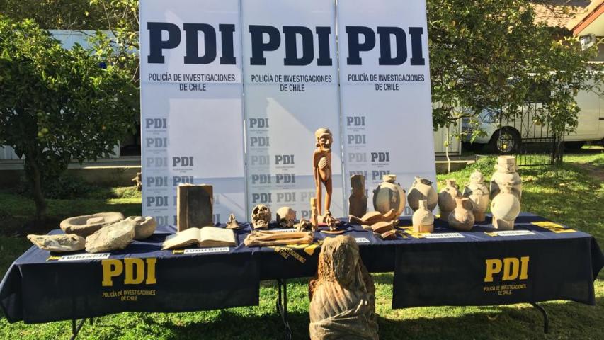 Imagen de 540 PIEZAS ARQUEOLÓGICAS FUERON ENTREGADAS AL CMN PARA SER PERICIADAS