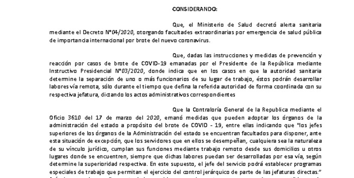 Protocolo retorno gradual Servicio Nacional del Patrimonio Cultural (REX 973)