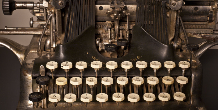 Máquina de escribir en Museo Histórico de Yerbas Buenas