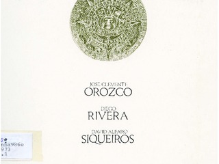 Orozco, Rivera, Siqueiros. Pintura mexicana
