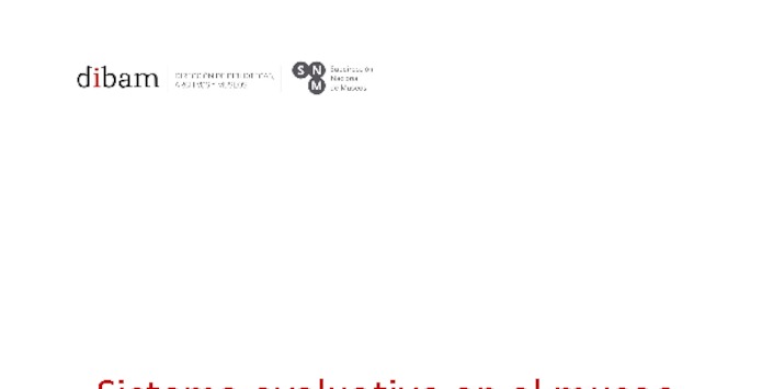 Sistema evaluativo en el museo