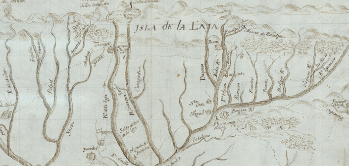 José Manso de Velasco. Plano del Obispado de Concepción, año 1752. José Manso de Velasco. Plano del Obispado de Concepción, año 1752.