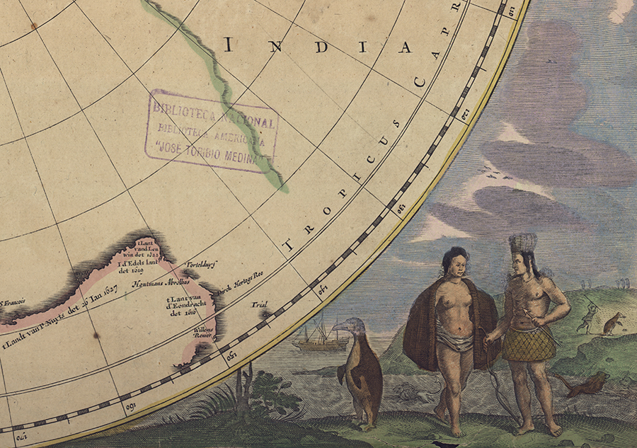 Holanda, ca. 1637. Colección Biblioteca Nacional de Chile. Holanda, ca. 1637. Colección Biblioteca Nacional de Chile.