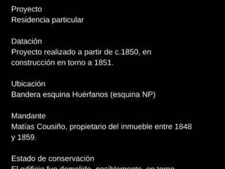 Residencia de Matías Cousiño