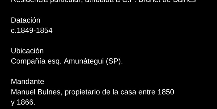 Residencia de Manuel Bulnes