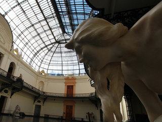 Vista hall Museo Nacional de Bellas Artes