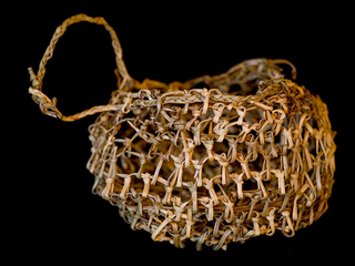 Canasto. Colección Etnográfica. Museo Antropológico Martín Gusinde.