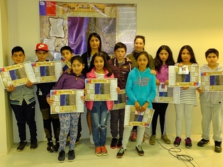 Entrega de material educativo