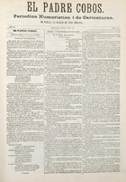El Padre Cobos. Santiago, 6 de mayo de 1876. Año II. N° 50. 4 pp.