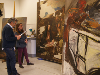 Samy Benmayor y  Carolina Ossa