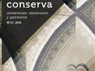 Detalle. Papel pintado con motivo geométrico, de forma almendrada y elemento floral en el centro. Palacio de Quintanar, España(Fotografía: Gómez-Robles, L. 2009)