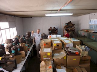 Gaël de Guichen durante la jornada Re-Org en el Museo de la Educación Gabriela Mistral (Archivo CNCR 2017)