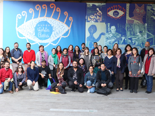 IX Encuentro equipos educativos de museos. Foto: Museo Violeta Parra.