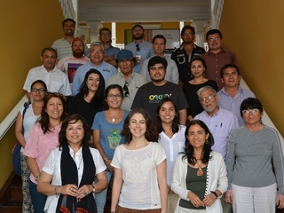 Participantes del curso con las relatoras. Archivo CNCR, 2015.