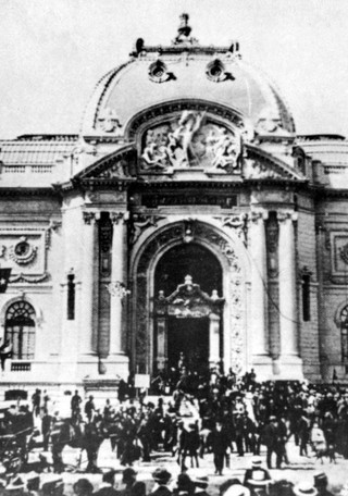 Inauguración Palacio de Bellas Artes 1910