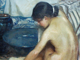 Detalle obra de John C. Johansen