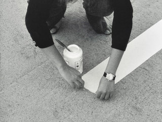 Detalle obra de Lotty Rosenfeld