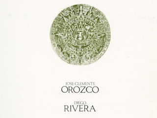 Portada catálogo. Orozco, Rivera, Siqueiros