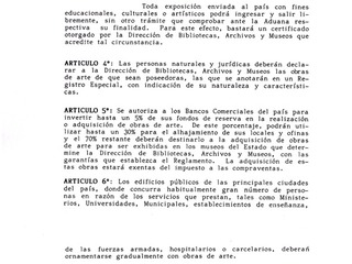 Ley de exportacion de obras