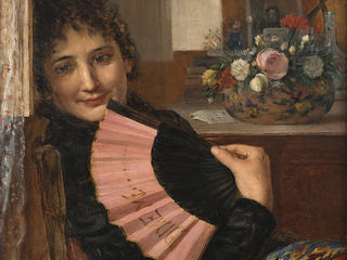 Coquetería. Alfredo Valenzuela Puelma.