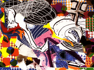 Detalle de obra Frank Stella Detalle de obra Frank Stella