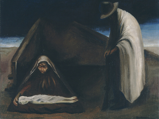 Detalle de obra de José Clemente Orozco