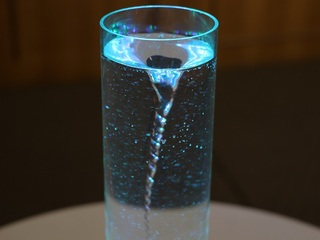 Simulación didáctica de posible forma de Agujero Negro