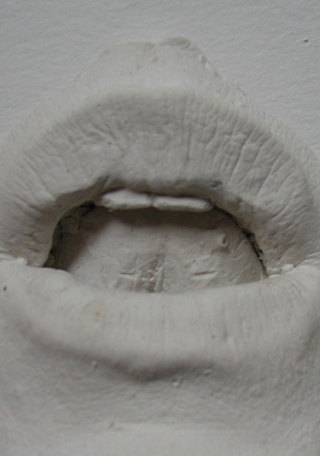 detalle obra en exposición