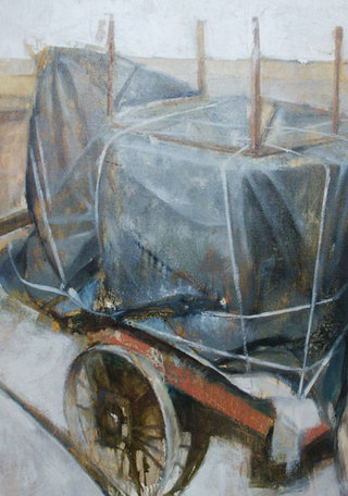 detalle obra en exposición