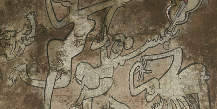 Detalle. El ojo del alma es una estrella roja.