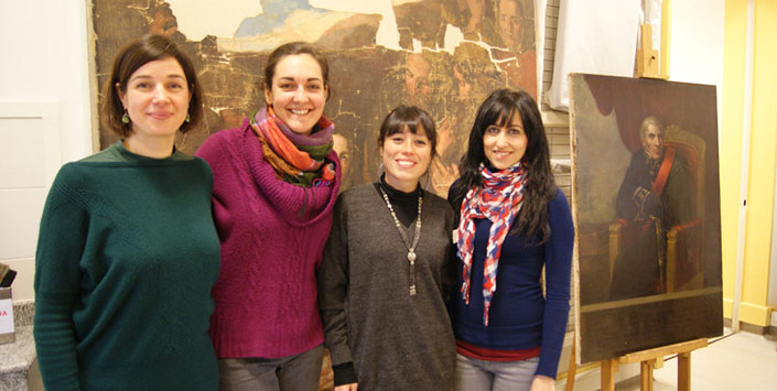 Las cuatro restauradoras