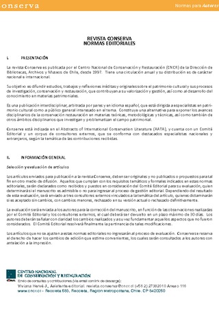 Normas Editoriales