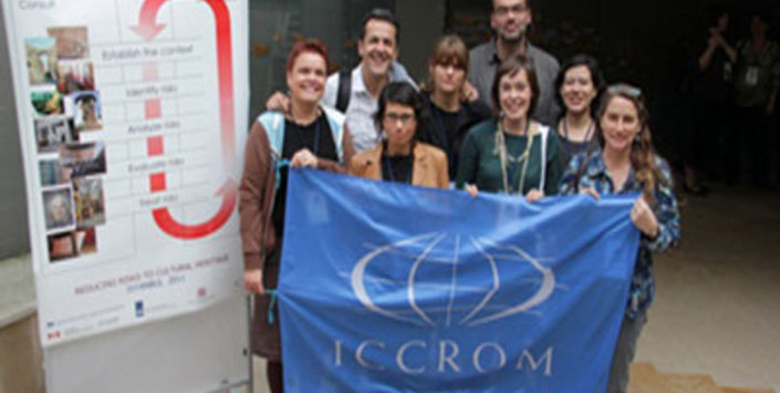 Curso Iccrom Reducing Risks to Cultural Heritage.