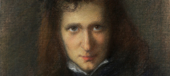 Detalle de Retrato de Laura Rodig por Judith Alpi