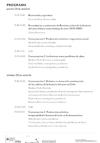 Programa Conversatorio Altamirano